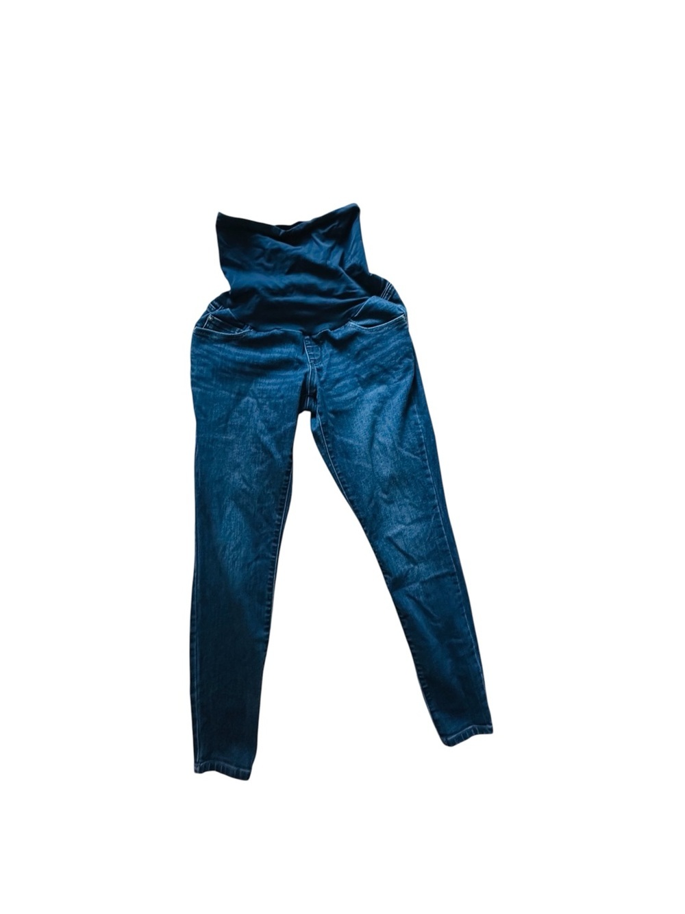 Jessica Simpson Skinny Leg Maternity Jeans with Stretch Waistband Womens Small - Picture 2 of 12